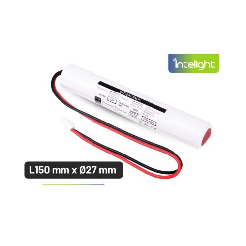 Pakiet akumulatorów NiCd 3,6V 2500mAh HT do opraw Wars 2W 2H / Cosmic 2H / PRIMUS TEC 6-36 2h -L150 x Ø27 / 40158 147253208