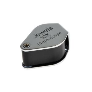 Nagyító üveg, típus: Kézi nagyító, nagyítás: 10x, átm: 14mm 147253217 - Nagyító