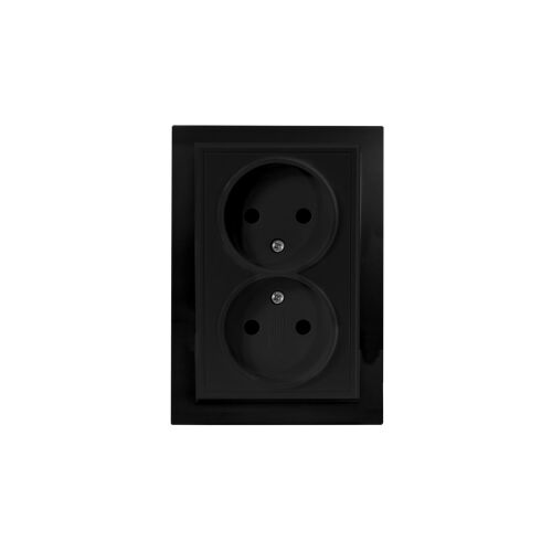 QUADRA DUPLA B/U CSATLAKÓZÓ FEKETE