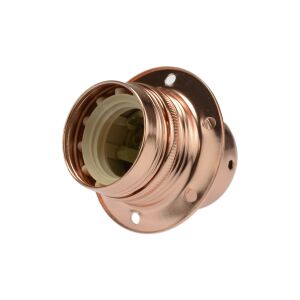 Oprawka żarówki E27 z kołnierzem miedź 147253490 - Rezerwacja