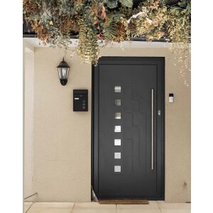 Klasszikus stílusú külső homlokzati lámpa LOZANA, fekete, IP44 K-5006A UP FEKETE Kaja Lighting