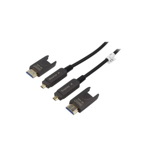 AK-330127-100-S HDCP 2.2 kábel, HDMI 2.0 optikai LSZH 10m 147253706
