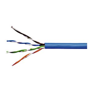 U/UTP Cat.5e 4X2XAWG24 PVC kábel kék (305mb) 147253821 - UTP kábel