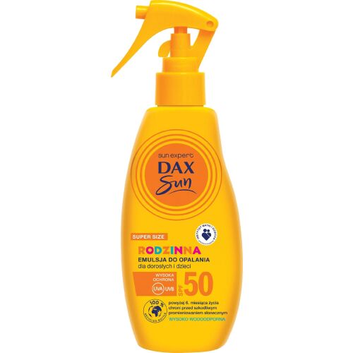 Dax Sun Dax_Sun SPF50 családi fényvédő emulzió felnőtteknek és gyermekeknek 200ml 147253820