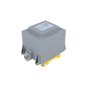 TSZS120/24V Transzformátor: öntött, 120VA, 230VAC, 24V, 5A, DIN-sínre, IP00