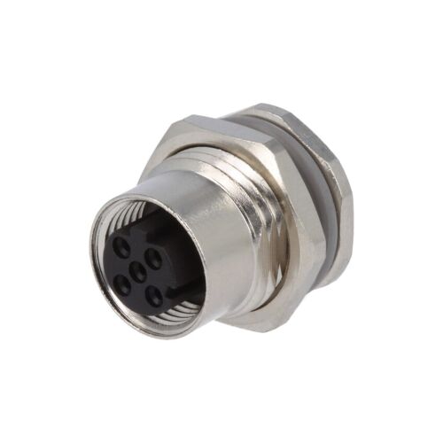 M12 Conector circular de lipit drept feminin 4pin 250V T4131512041-000 147253900