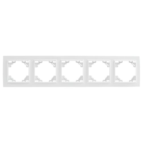 QUADRA Ramă albă cu cinci ori QR-R5 147253904