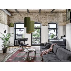 Lámpaernyő CAMELEON HARREL WIDE S GREEN/GOLD 8512 Nowodvorski 147253927 - Lámpabúra