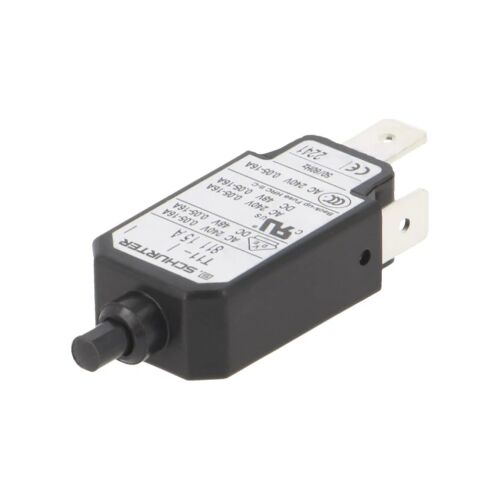 T11-811-15A Túláram-védő kapcsoló Névleges áram: 15A Névleges feszültség: 240VAC 48VDC SPST Pólusok: 1 147254025