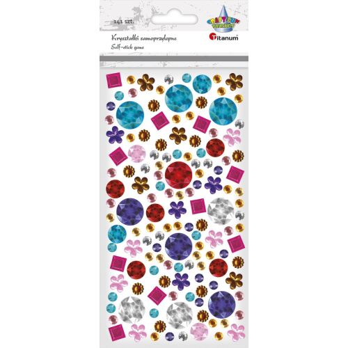 Öntapadós kristályok, négyzetek 141db 147254039