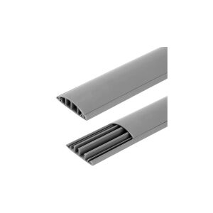 TV kábelmaszkoló szalag univerzális padló/fali szerelésű 75x18mm szürke 2m 4/EB/KP 75x18 147254067 - Kábel