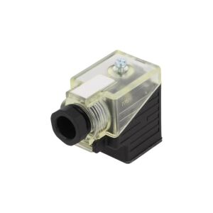 7000-29521-0000000 Szelep csatlakozó, A formátumú dugó, 18mm Nő PIN 3 szög 90 147254069 - Csatlakozó