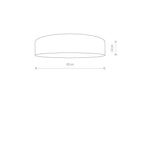 PLAFON CROCO GRAY 8956 Nowodvorski 147254185 - Lampa sufitowa