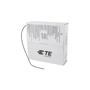 Hőre zsugorodó cső ragasztó nélkül 2 1 1,6 mm L 10m fekete CGPT CGPT-R-1.6-0 147254199 - Zsugorcső