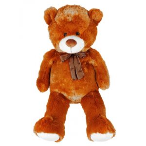 *PLÜSCHBÄR, 70 cm, mit Schleife, BRAUN 147254229 - Kuscheltiere