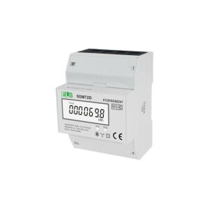 Villanyóra LCD 3-fázisú 100A 3x230/400V SDM72D MID