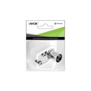 Sarokantenna csatlakozó kicsi Vayox PAK. 147254390 - Koax csatlakozó