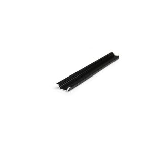 Groove14 LED-Profil, 2 m, schwarz, tief versenkt, breit, a3020021 147254520 - LED-Profile