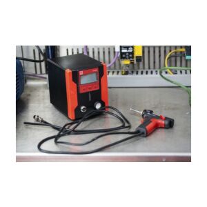 Stație pentru lipit, cu o singură ieșire, 220 → 240V, Tip F — mufă Schuko, tip G — britanic cu 3 pini, RS PRO 147254538 - Mașini de lipit