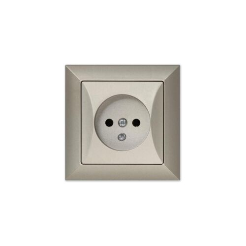 OPAL Egyetlen aljzat földelő szaténnal GPT-16 Op PI 147254544