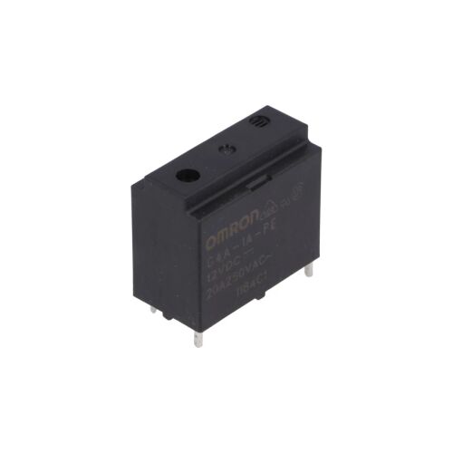 Elektromágneses relé SPST-NO tekercs 12VDC PCB G4A-1A-PE 12VDC 147254591