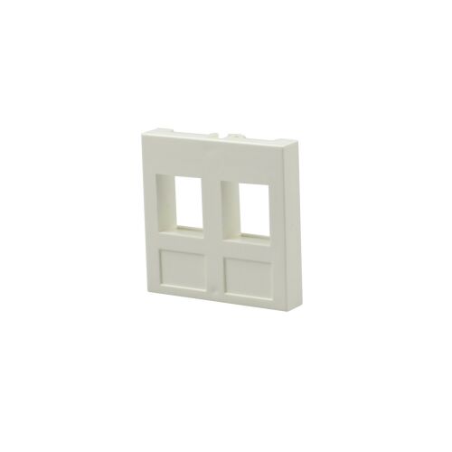 Dupla keystone adapter 2M 45x45 fehér Mediabox 147254667