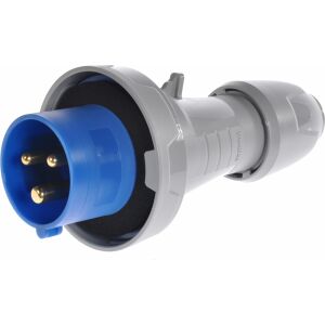 Hordozható dugasz, 3P, 16A, 230V, kék, IP67, P17 TEMPRA PRO 555324 147254686 - Ipari csatlakozó