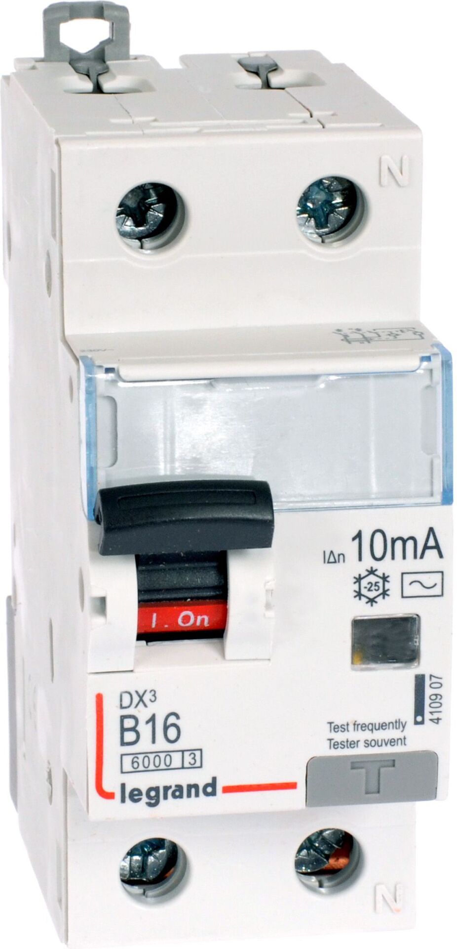 Wyłącznik różnicowo-nadprądowy 2P 16A B 0,01A typ AC P312 DX3 410907