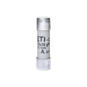 Hengeres biztosítóbetét PV 10x38mm 10A gPV 1000V DC CH10 002625105 147254715 - Autóelektronika