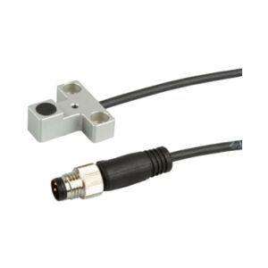 Czujnik indukcyjny 9,5x24x23mm zabudowany Sn: 2mm 10-30V DC PNP NO złącze kablowe M8 3pin 0,3m IB98E314 147254757 - Czujnik ruchu