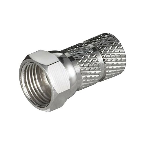 F csavaros csatlakozó 6,5mm/20mm Big Nut Goobay 147254789