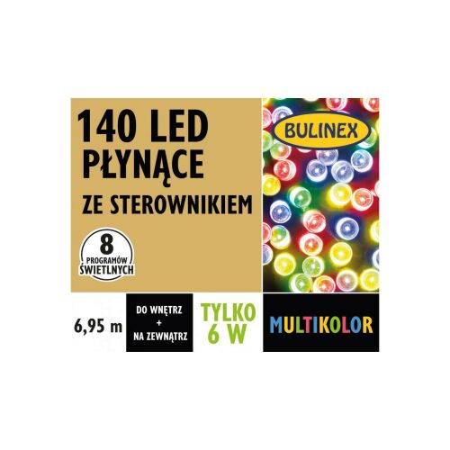 BULINEX 140 LED FOLYÓ LÁMPA MULTISZÍN R 6 95m 147254819