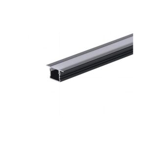 Profil led Standard Plus 2m negru cu difuzor opal MLF 147255112 - Profile LED