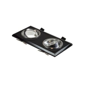 Oprawa sufitowa Worta Black podwójna ruchoma 147255117 - Reflektor