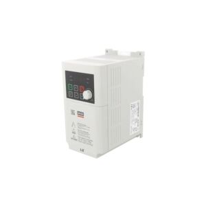 LSLV0004M1001EOFNA Inverter, Max motor teljesítmény 0,4kW, Táp: 200240VAC, 0400Hz, Bemenet: 7