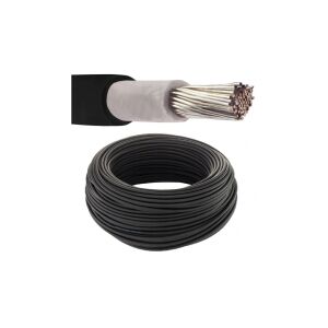 Kabel solarny fotowoltaiczny H1Z2Z2-K 1,0/1,5kV 4mm2 czarny NEKU /50m/ 147255327 - Ogrodnictwo