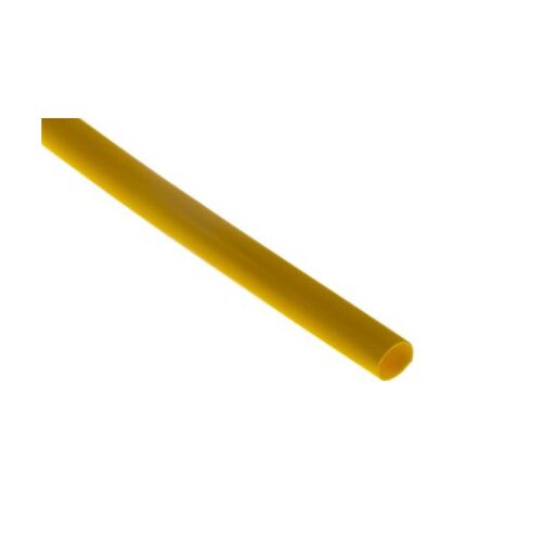 Zsugorodó hőzsugor cső Sárga 2:1, átmérő 6.4mm, hossz 1.2m, RS PRO 147255335