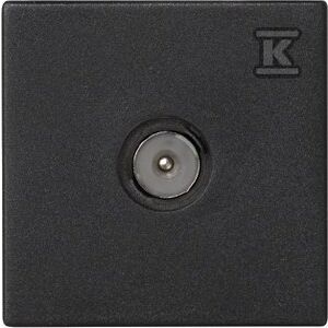 Simon Connect Tile K45 gn. Televizor pentru bărbați 45x45mm+cartuș gri grafit K120A/14 147255727 - Conectori și mufe