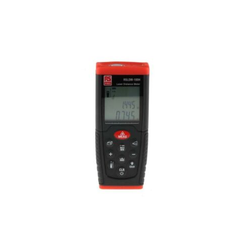 Lézeres mérő, RSLDM-100H, 0,05-> 100m, Class 2, 1,5 mm, LCD, 635nm