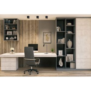 Schreibtischlampe MONO SCHWARZ/GOLD 7716 Nowodvorski Lighting 147255881 - Tischlampen