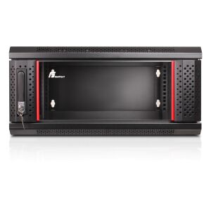 Rack szekrény 19 4U, 600x550, függesztett, két részes (WGF04-65EH-DGB) GETFORT