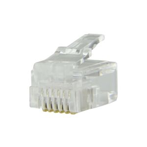 Telefon csatlakozó RJ12 6P6C NEKU/POUCH 100db/ 147256037 - Csatlakozó