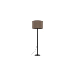 Állólámpa EARTH nappaliba, barna textil árnyék E27 16013 TK Lighting 147256142 - Állólámpa