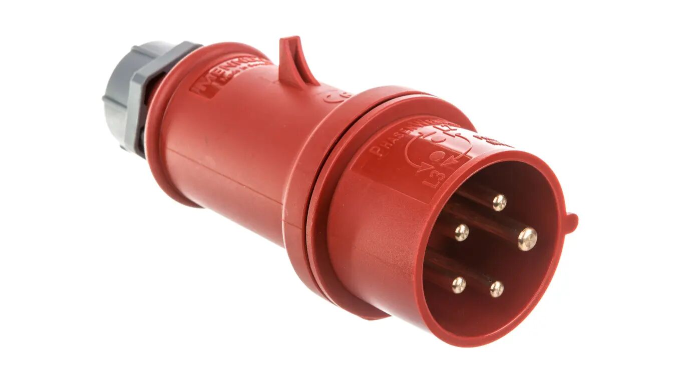 Conector ProTOP 16A 5p 6h 400V IP44 2-piese cu comutator de faze forță 3319A MENNEKES 1182