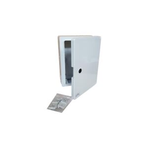 DOBOZ SZEKRÉNY HÁZ ABS MÜANYAG 800x600x260