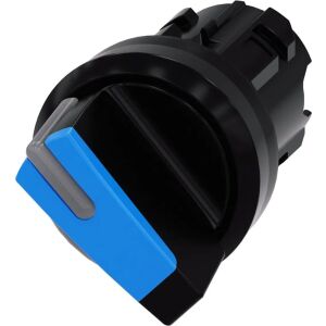 2 helyzetkapcsoló 22mm fekete/kék önvisszatérő nélkül O-I megvilágíthatja az IP69k SIRIUS ACT 3SU1002-2BF50-0AA0