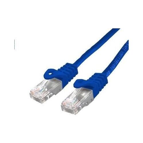 C-Tech Cat6 UTP Patch kábel, 0.5m, Kék - Patch kábel