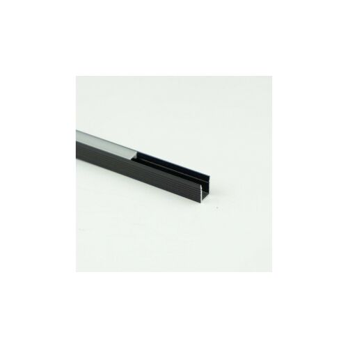 NW02 profil felületi fekete + tejüveg ernyő 2m 147256695