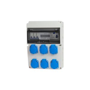 Tablou staționar 11M 6x230V + contor L3 și protecții RSW006FCL003/3F 147256718 - Doze de legătură și conexiune