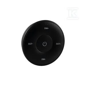 LED távirányító REMOTE O 1 MONO/CCT-B 3 DC RF 2,4GHz max 30 fekete 22137